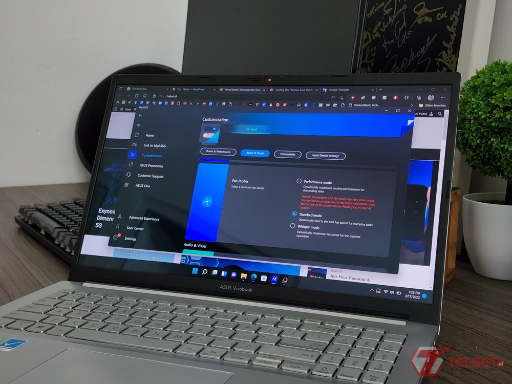 Review Asus Vivobook Pro 15 OLED K3500