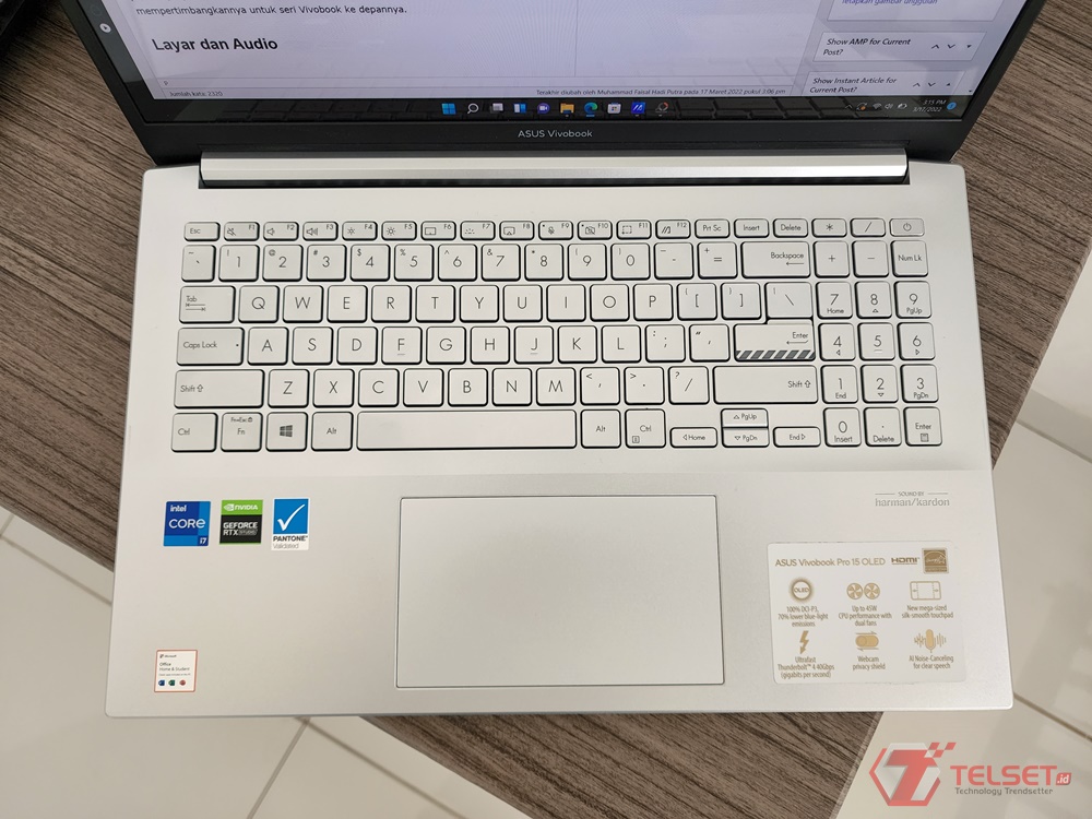 Review Asus Vivobook Pro 15 OLED K3500