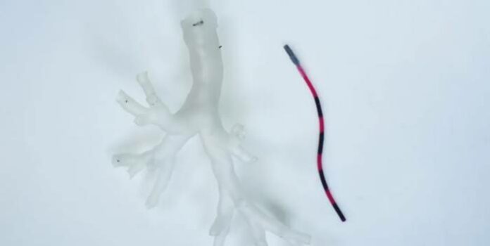 Robot kecil kanker paru-paru