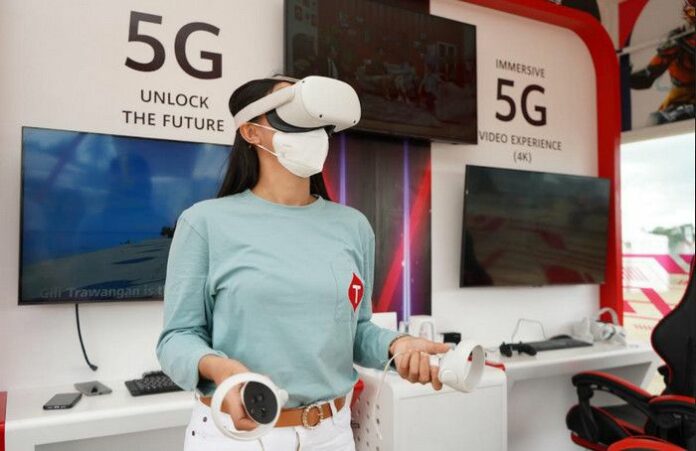 Telkomsel-5G-Mandalika-telset