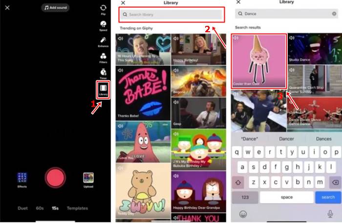 TikTok Perpustakaan GIF 