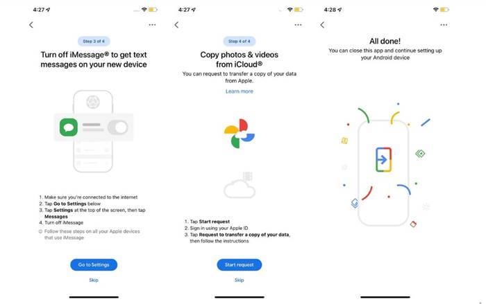 aplikasi transfer data iPhone ke Android