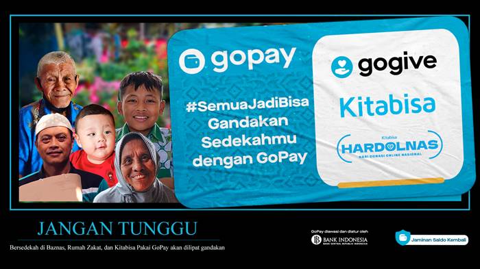 Gopay sedekah ramadan