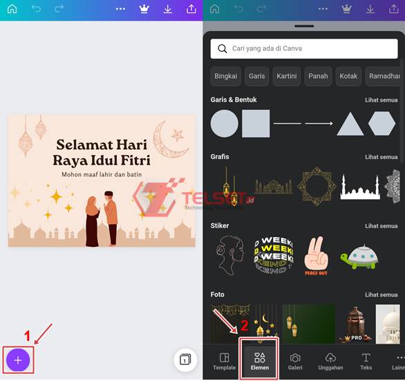 idul fitri canva