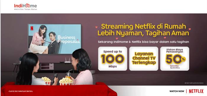 Paket IndiHome Netflix 