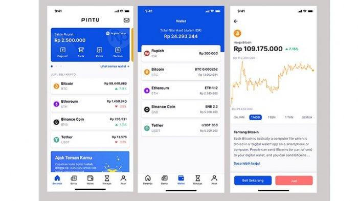 Aplikasi Crypto terbaik Pintu