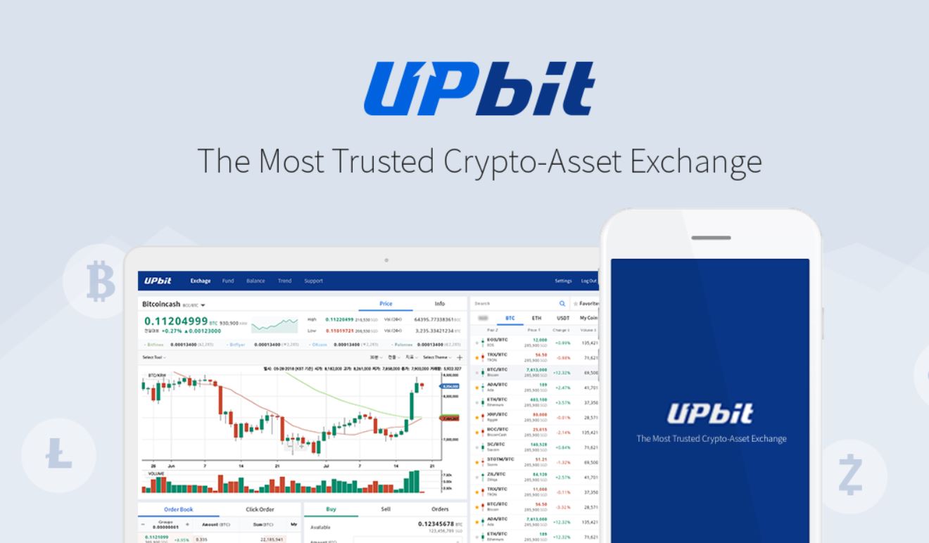 Aplikasi Trading Crypto Upbit