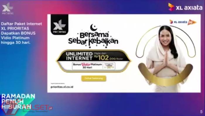 XL Axiata Vidio 