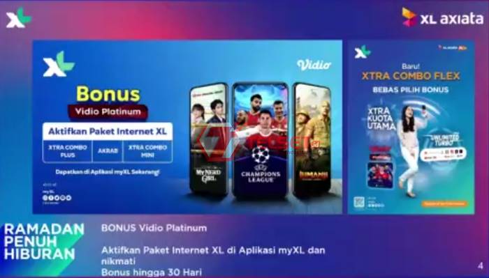 XL Axiata Vidio 