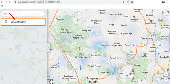 Fitur Snap Map Snapchat