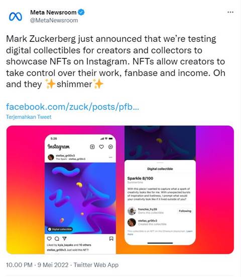 Instagram NFT