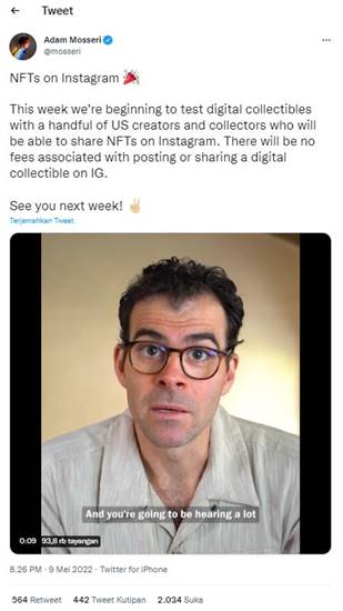 Instagram NFT