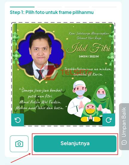 Twibbon Hari Raya Idul Fitri Lebaran