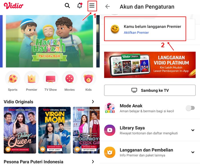 cara beli paket vidio