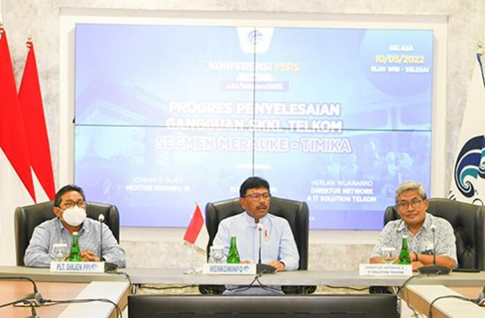 Gangguan internet SKKL Telkom Merauke-Timika