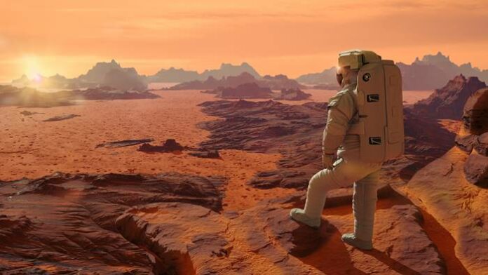 Mars NASA Astronaut
