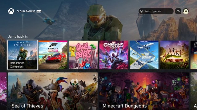 Aplikasi Xbox smart TV Samsung