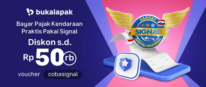 Bayar Pajak SIGNAL Bukalapak 