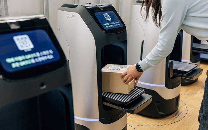 Jaringan 5G Samsung Robot Otonom 