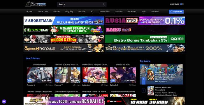Kuroanime nonton anime terlengkap