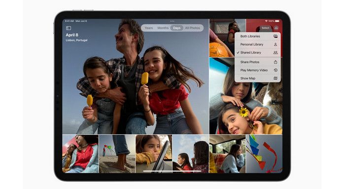 iCloud Shared Photo iPadOS 16