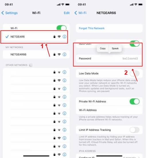 iOS 16 iPhone Lihat Password WiFi