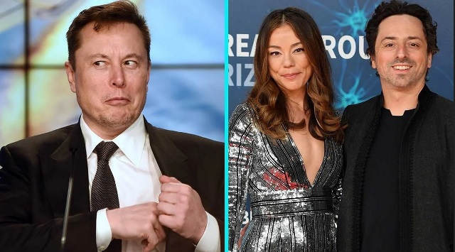 Elon Musk Sergey Brin Tesla Google