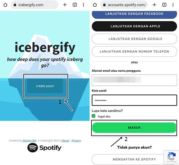 Spotify Iceberg