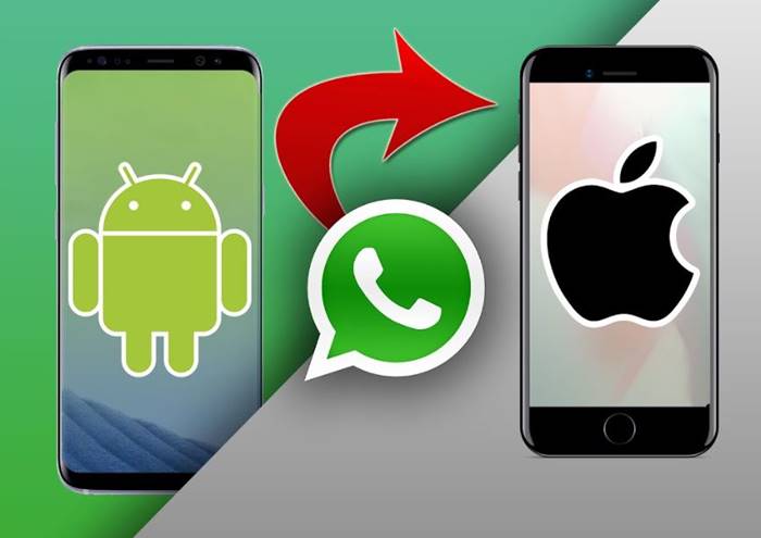 chat WhatsApp Android ke iOS
