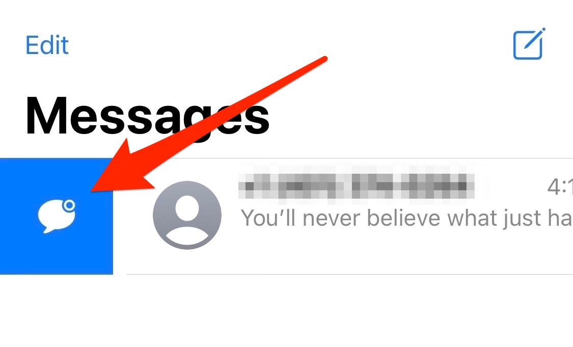 Cara Tandai Unread iMessage di iOS 16