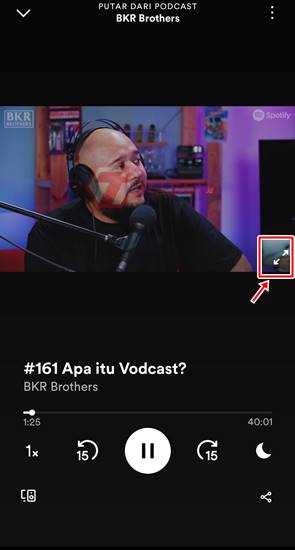 Video Podcast Spotify