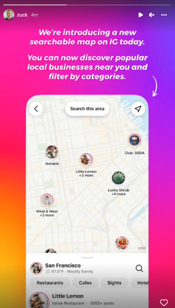Instagram Maps