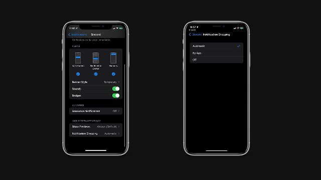Notifikasi di iPadOS 15 dan iOS 15 