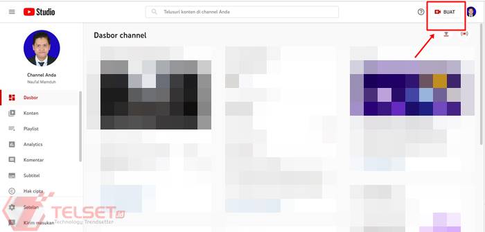Cara Live Streaming YouTube