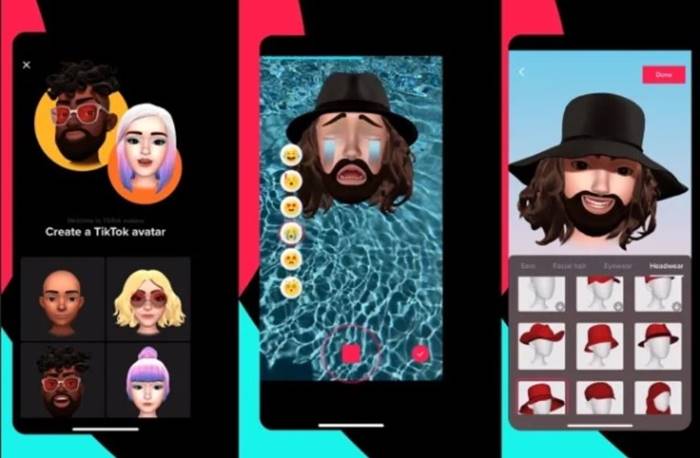 Fitur TikTok Avatars 