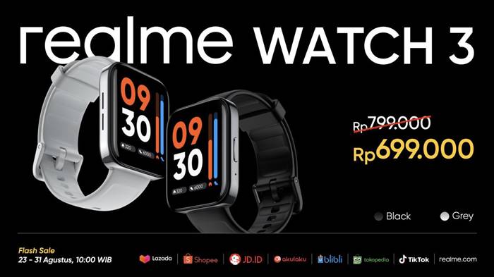 Harga Realme Watch 3