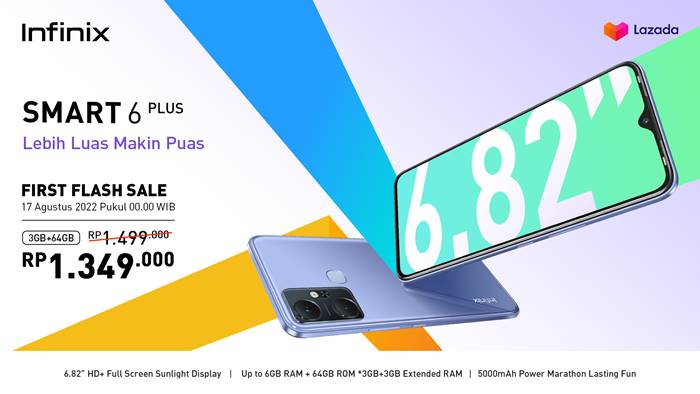 Harga Infinix Smart 6 Plus