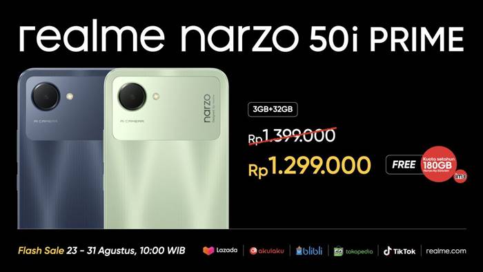 Realme Narzo 50i Prime 