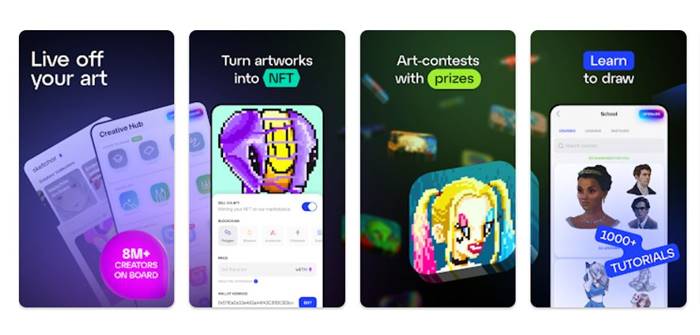 SketchAr Aplikasi Membuat NFT