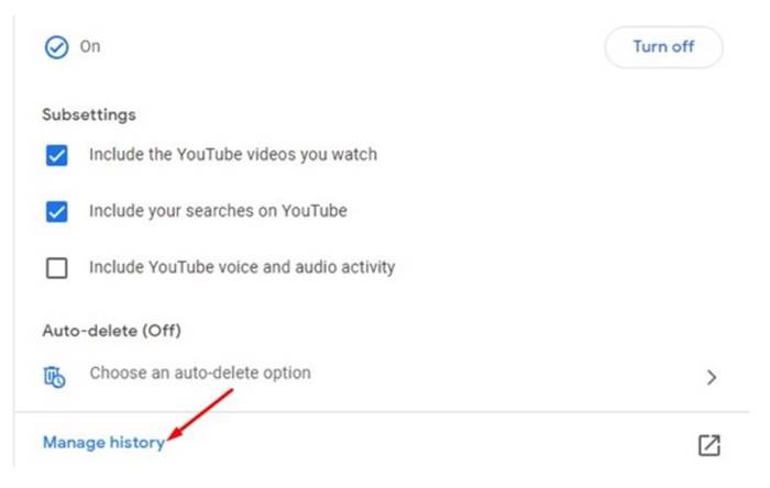 cara hapus riwayat tontonan Youtube