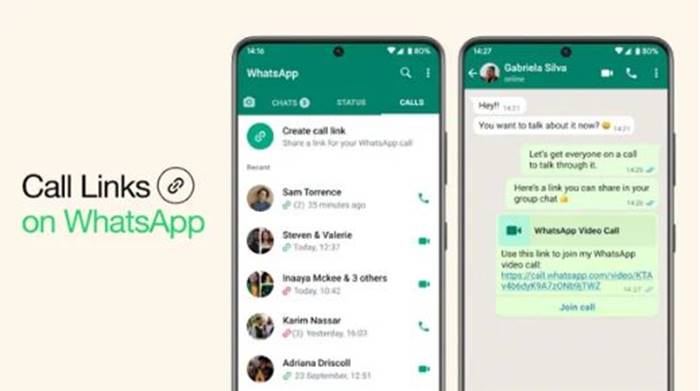 Fitur Call Links Tautan Panggilan WhatsApp