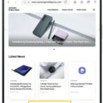 Galaxy Z Fold4 menu galley