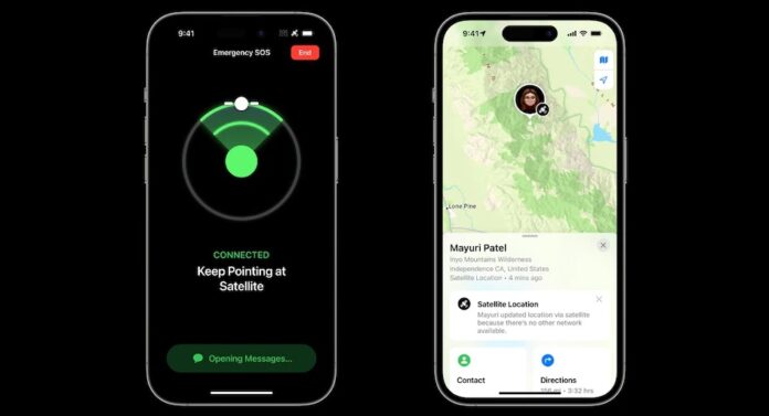 Fitur Konektivitas Satelit iPhone 14