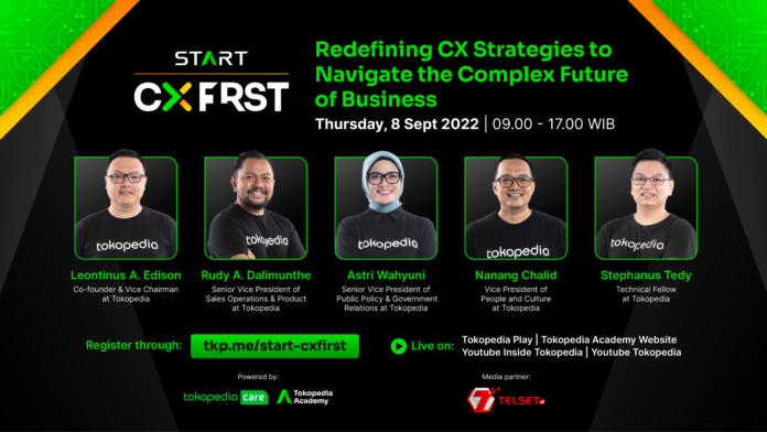 Tokopedia START CX F1RST Summit 2022