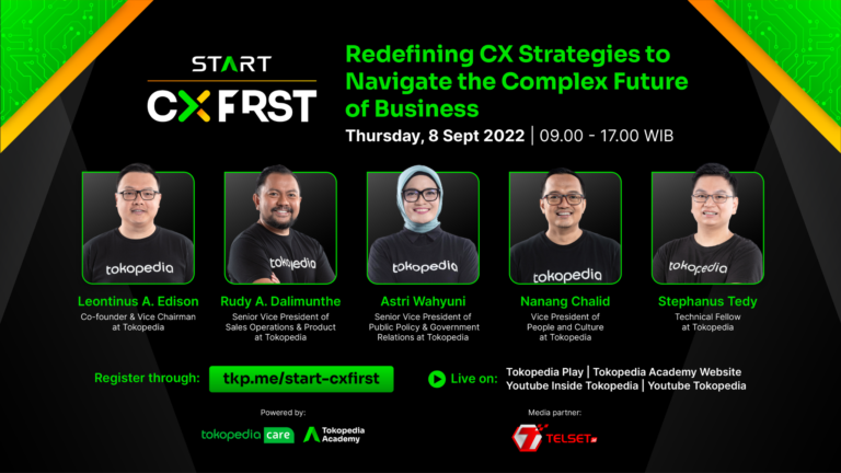 Tokopedia START CX F1RST Summit 2022