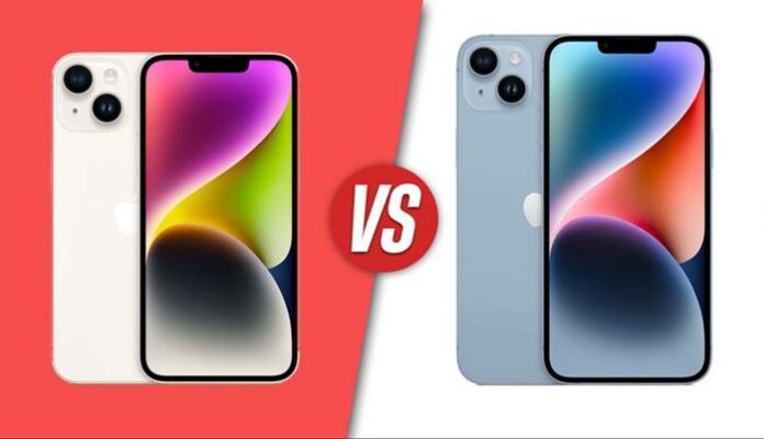 iPhone 14 vs iPhone 14 Plus