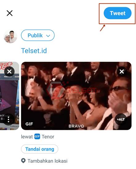 Posting GIF