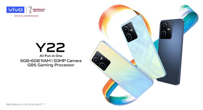 Vivo Y22 RAM 6 GB