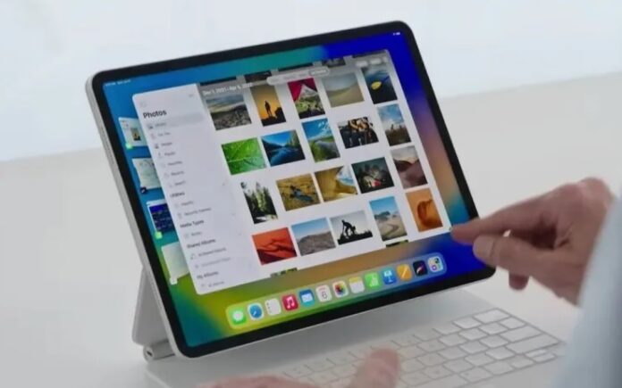iPadOS 16.1