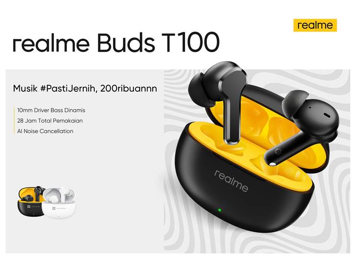 Realme Buds T100 Indonesia